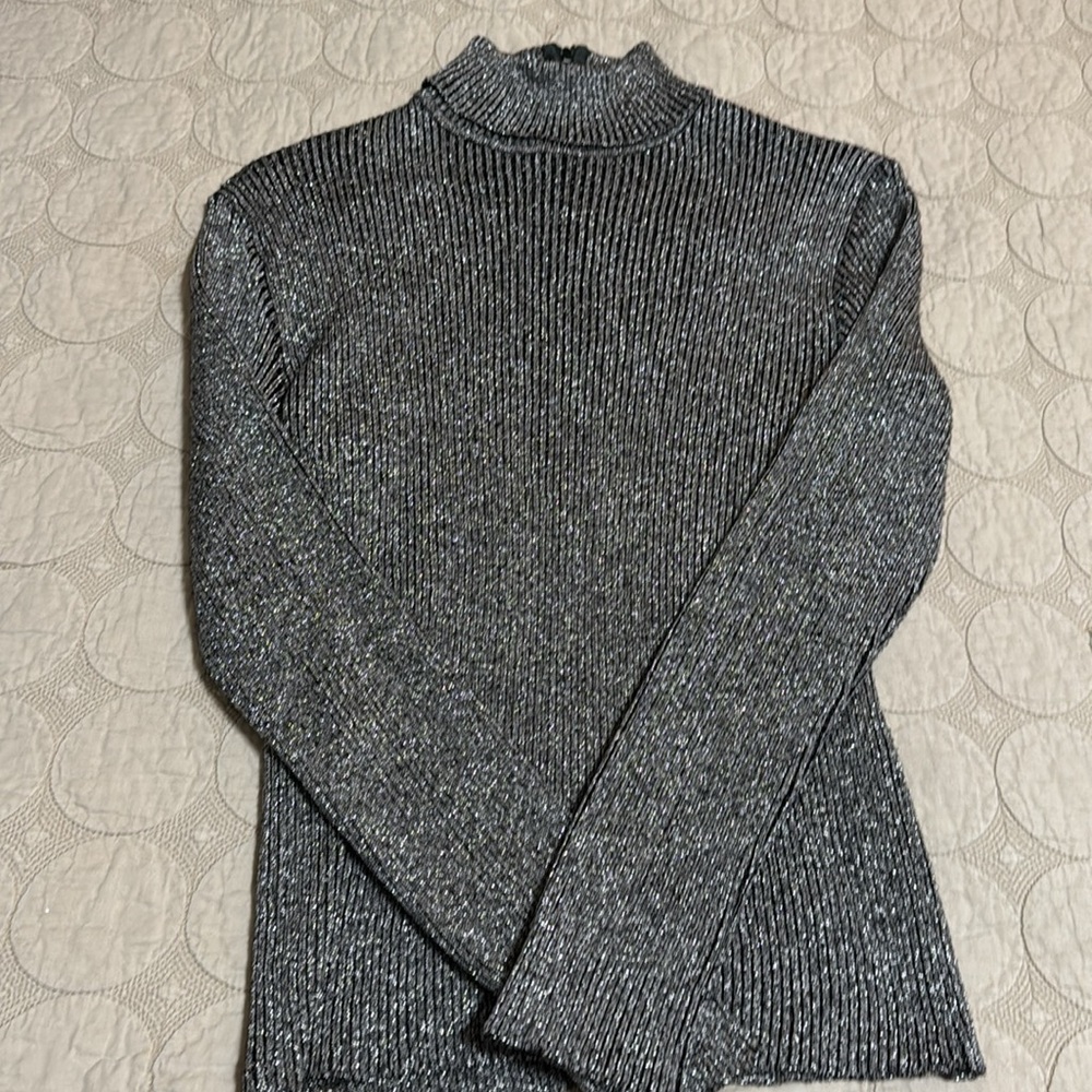 Metallic turtleneck - Picture 4 of 6
